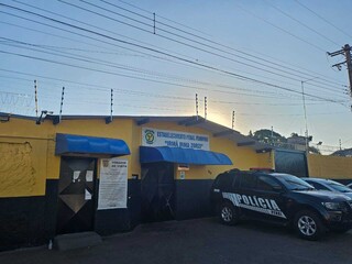 Fachada do EPFIIZ, no bairro Coronel Antonino, um dos estabelecimentos penais que fazem parceria com empresas (Foto: Mylena Fraiha)