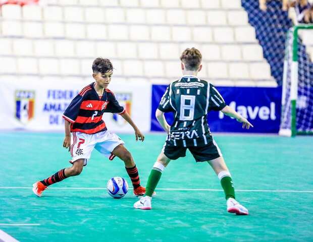 Pelezinho sofre goleada para o Flamengo na estreia da Ta&ccedil;a Brasil Sub-11 