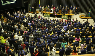 Deputados federais lotam o plenário da Câmara, em Brasília (DF). (Foto: Valter Campanato/Agência Brasil)