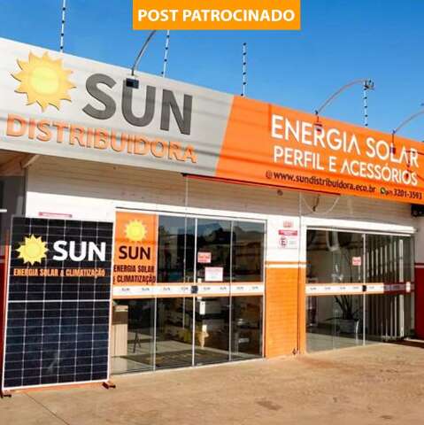 Em até 3 dias, Sun Distribuidora entrega sistema de energia que economiza 95%
