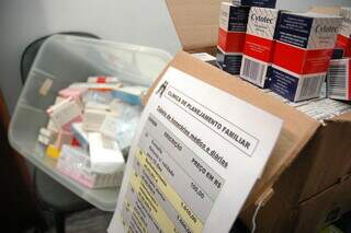 Medicamentos apreendidos em clínica de aborto ilegal no ano de 2007. (Foto: Minamar Júnior/Arquivo)