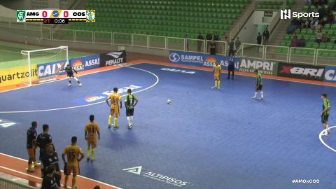 Time de MS faz empate sem gols na rodada do Brasileirão de Futsal