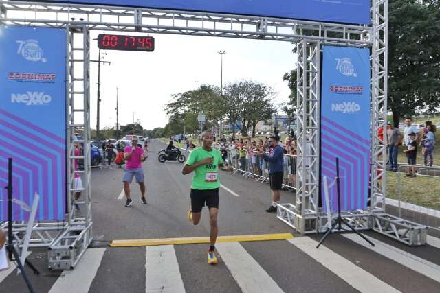 Corrida Sangue Bom: participantes completam 5 km e enaltecem a nobreza do evento