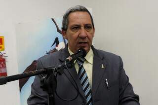 Wilson Vicente Ferreira durante discurso na época em que atuava como vereador (Foto: Divulgação)