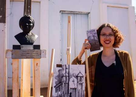Sara cria cartilha com desenhos para preservar história de Campo Grande
