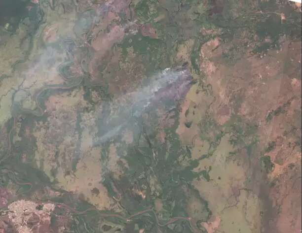 PF libera imagens de sat&eacute;lite &agrave;s cidades de MS para combate a fogo no Pantanal