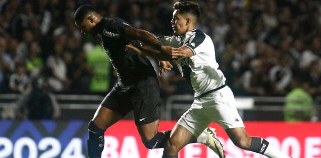 Botafogo empata diante do Vasco e perde chances de liderar o Brasileir&atilde;o