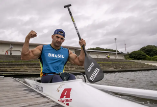 Fernando Rufino, representante do Brasil na canoagem, é nascido em Itaquiraí. (Foto: Reprodução/CPB)