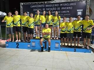 Equipe Juvenil participou do Campeonato Brasileiro de Inverno. (Foto: Rádio Clube)
