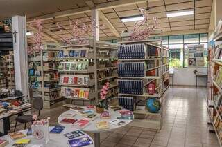 A Biblioteca Municipal está localizada no Horto Florestal (Foto: Divulgação/Prefeitura de Campo Grande)