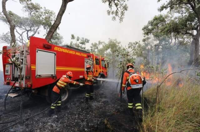 Garoa de s&oacute; 3 mililitros &eacute; esperan&ccedil;a para bombeiros no Pantanal 