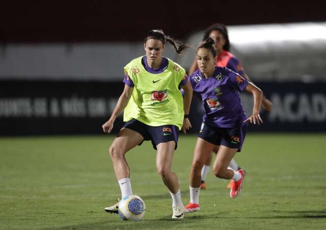 Para as Olimp&iacute;adas, jogadoras da Sele&ccedil;&atilde;o Feminina come&ccedil;am a se apresentar 