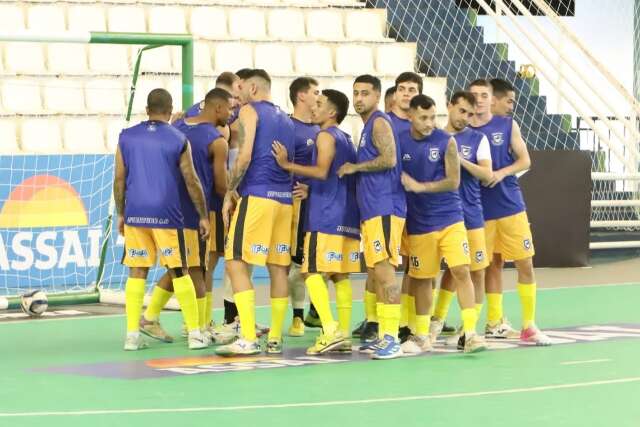 Time de MS enfrenta Cruzeiro e Vasco no Brasileir&atilde;o de Futsal