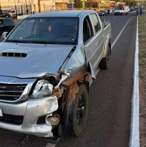 Ciclista atropelado por caminhonete morre na Avenida Guaicurus