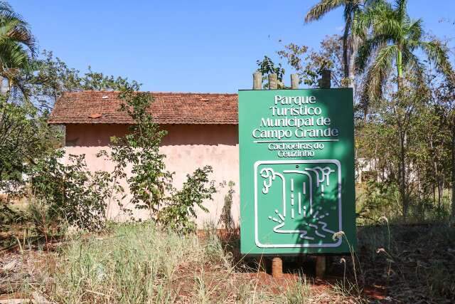 Um ano depois, obras do Parque Cachoeiras do Ceuzinho n&atilde;o sa&iacute;ram do papel