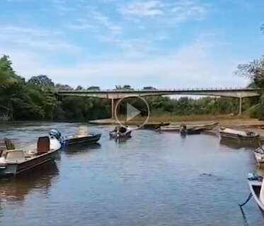 Natureza e turismo de pesca resistem a baixa do Rio Miranda