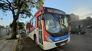 Ônibus que irá operar na nova linha 060, na Capital (Foto: Divulgação)