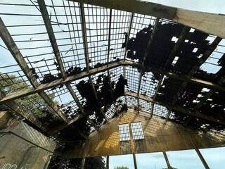 Situação da estrutura da Rotunda de Campo Grande (Foto: Arquivo Campo Grande News/Marcos Maluf)