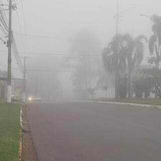 Durate a semana tempo continuará frio na fonteira entre Mato Grosso do Sul e Paraguai (Foto: Jairton Bezerra)