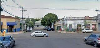 Local onde a briga aconteceu no cruzamento da Rua 14 de Julho com General Melo (Foto: Reprodução/Google Maps)