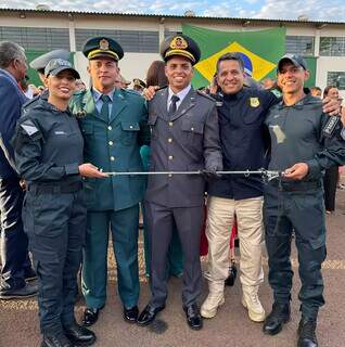 Pai vive orgulho de ver a fam&iacute;lia inteira na profiss&atilde;o que ele batalhou