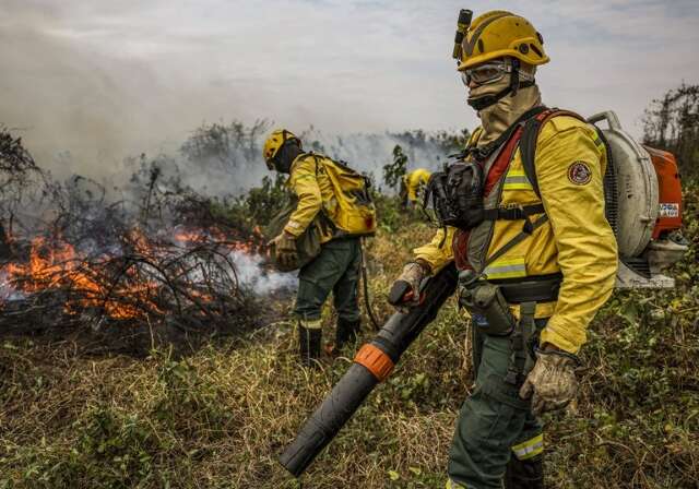 Pantanal tem mais 3 inc&ecirc;ndios, mas opera&ccedil;&atilde;o j&aacute; controlou 55% dos focos