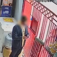 Dono de mercearia e cliente são esfaqueados por colombiano