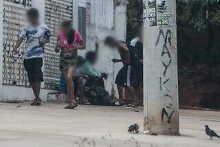 Dependentes químicos no centro da Capital; rede pública tem leitos para desintoxicação e atendimento em Caps (Foto: Arquivo/ Marcos Maluf)