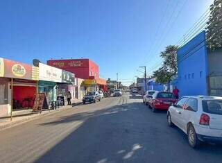 Avenida Marinha, onde aconteceu a briga e a socorrista acabou atingida por um tiro. (Foto: Arquivo)