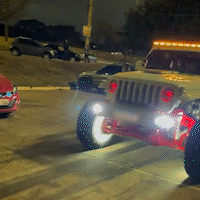 Polícia aponta falta de segurança em Jeep modificado e algazarra em parque