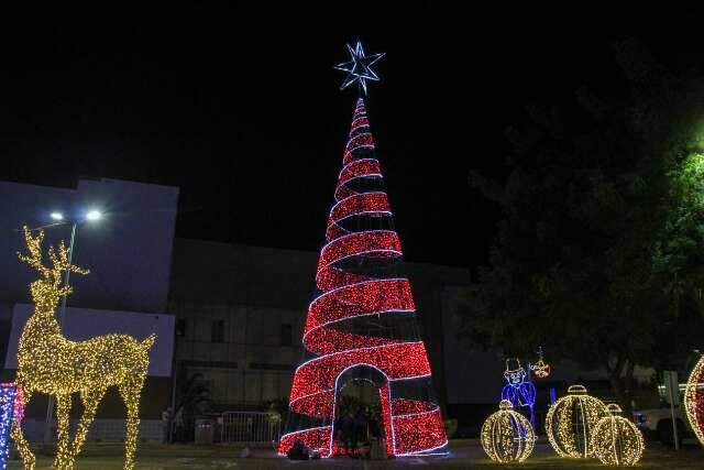 Julho nem acabou e já tem gente indo ver decoração natalina