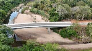 Ponte o Rio Perdido, no município de Caracol. (Foto: Divulgação/IHP)