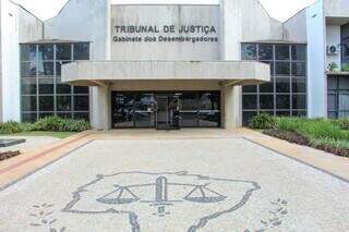 Fachada do Tribunal de Justiça, em Campo Grande. (Foto: Juliano Almeida)
