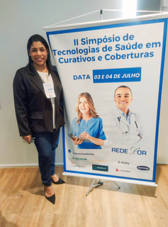 Enfermeira Luciana dos Santos Fonseca Theodoro. ( Arquivo pessoal)