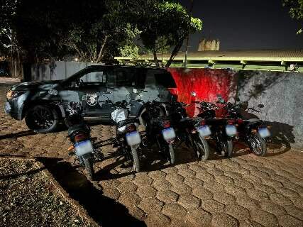 Quadrilha especializada em furto de motos é presa e 5 veículos recuperados