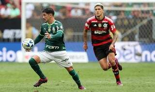 Duelo entre Palmeiras x Flamengo, que vai se repetir na Copa do Brasil (Foto: Cesar Greco/Palmeiras)