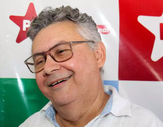 Presidente municipal do PT, Agamenon Rodrigues, reiterou que a ausência dos candidatos principais não enfraquecerá a mobilização do partido (Foto: Juliano Almeida)