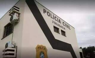 3ª Delegacia de Polícia de Campo Grande, onde o caso foi registrado (Foto: Arquivo/Campo Grande News)