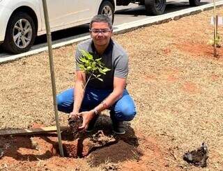 Professor Beto Teles, o primeiro candidato a prefeito registrado em MS (Foto: Divulgação)