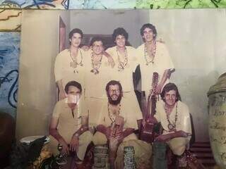 Foto do Grupo Acaba em registro feito na década de 1970. (Foto: Arquivo/ Campo Grande News)