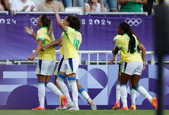 Com gola&ccedil;o de Gabi Nunes, Sele&ccedil;&atilde;o Brasileira abre Jogos Ol&iacute;mpicos com vit&oacute;ria 