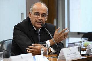 Mauro Luiz de Britto Ribeiro em audiência no Senado (Foto: Roque de Sá/Agência Senado)