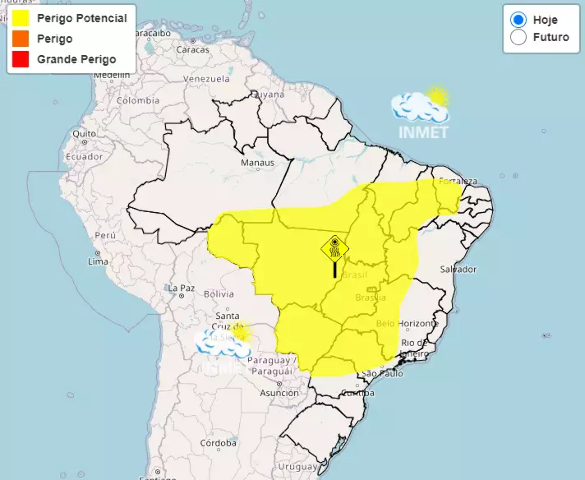 Instituto renova alerta de baixa umidade para todo Mato Grosso do Sul