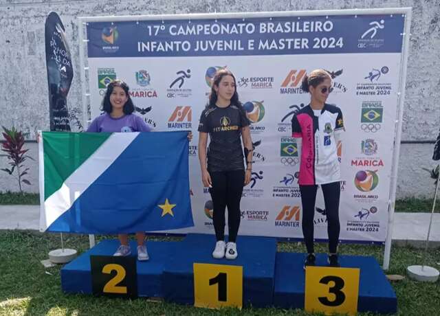 De MS, atleta conquista 2&ordm; lugar em campeonato de tiro com arco