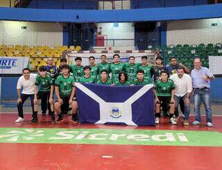 Equipe de Mato Grosso do Sul que jogará a competição nacional (Foto: Gabriel de Matos)