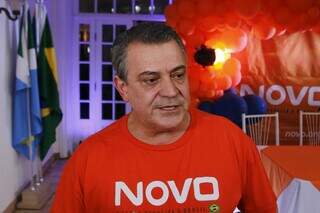 Beto Figueró (Novo) será candidato a prefeito de Campo Grande pelo Novo (Foto: Juliano Almeida)