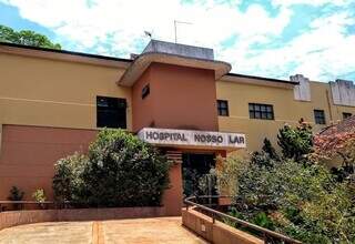 Fachada do Hospital Nosso Lar, que faz internações psiquiátricas na Capital (Foto: Arquivo)