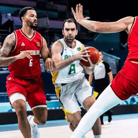 Ap&oacute;s empate no 1&ordm; tempo, Brasil falha no final e perde para Alemanha no basquete