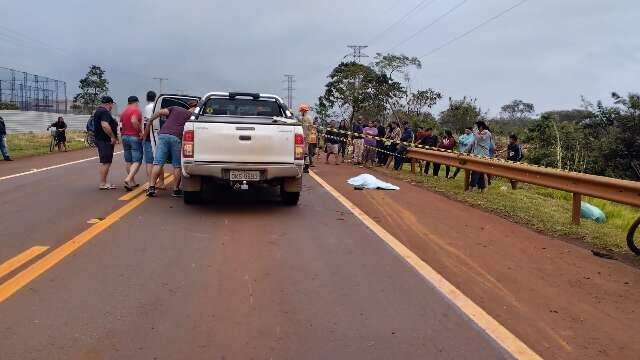 Ciclista que morreu atropelado por Hilux no anel vi&aacute;rio &eacute; ind&iacute;gena