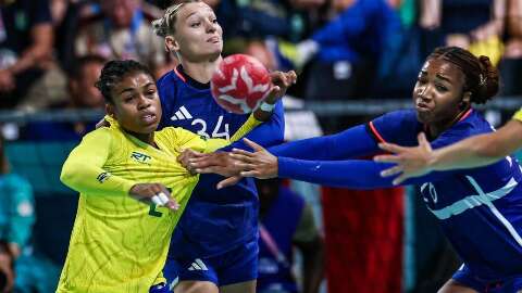 Diante da França, Brasil perde pela 2ª vez no handebol feminino 